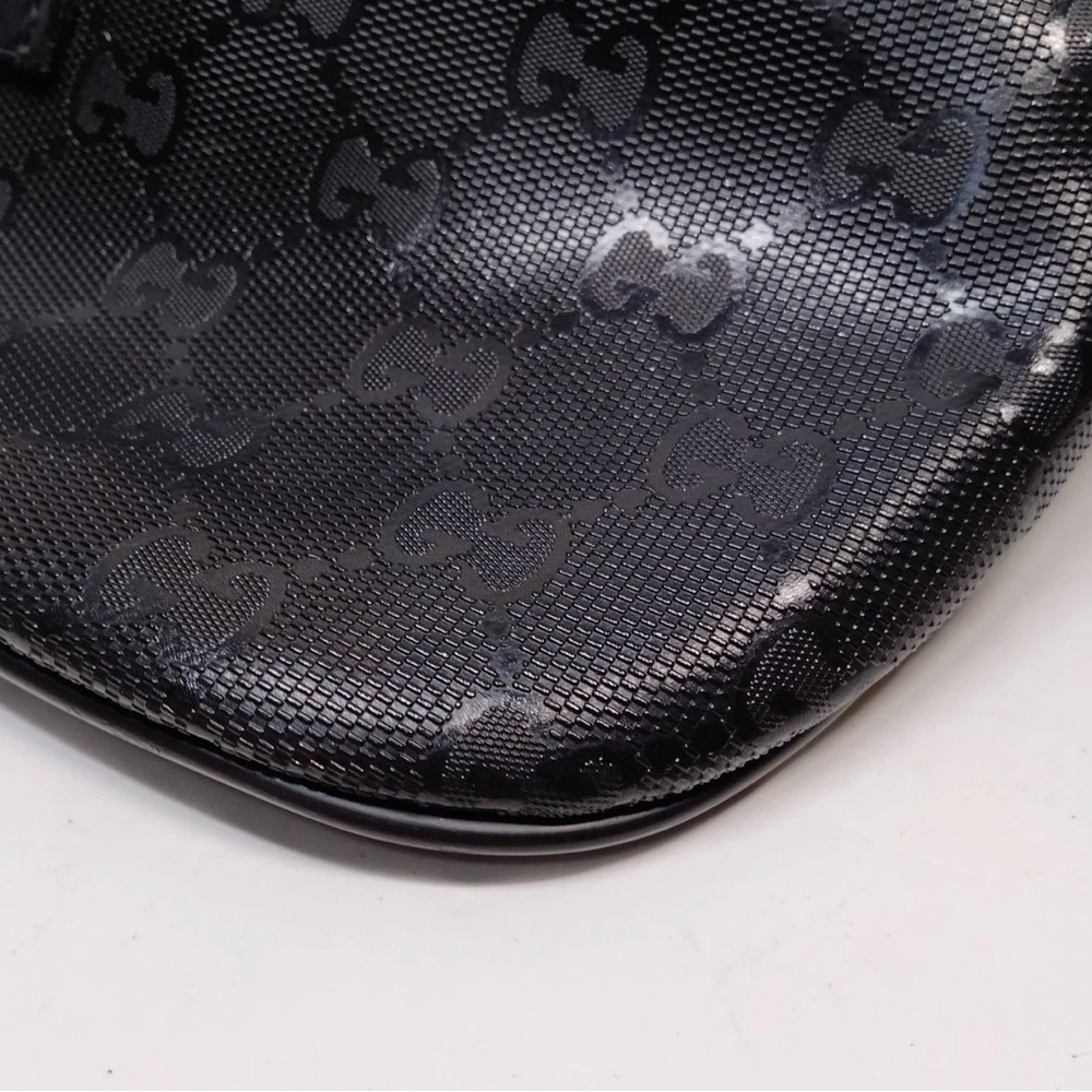 Gucci Black Monogram Belt Bag - Picture 10 of 13